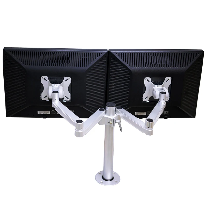 Двойной держатель монитора настольный для 14-32 дюйма подходит программирования
