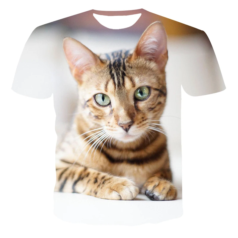 

Summer 2021 European And American New Style 3D Printing Fashion Round Neck Men's Beach Holiday Style Polyester T-shirt 100-6XL