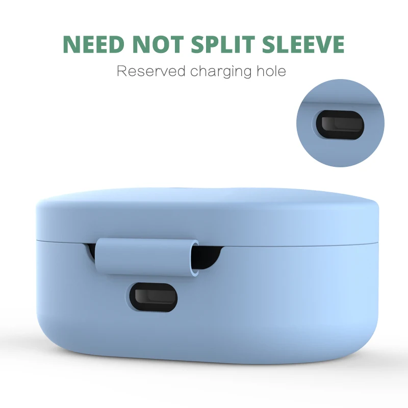 Новое поступление силиконовый защитный чехол для наушников Xiaomi Redmi Airdot TWS Bluetooth