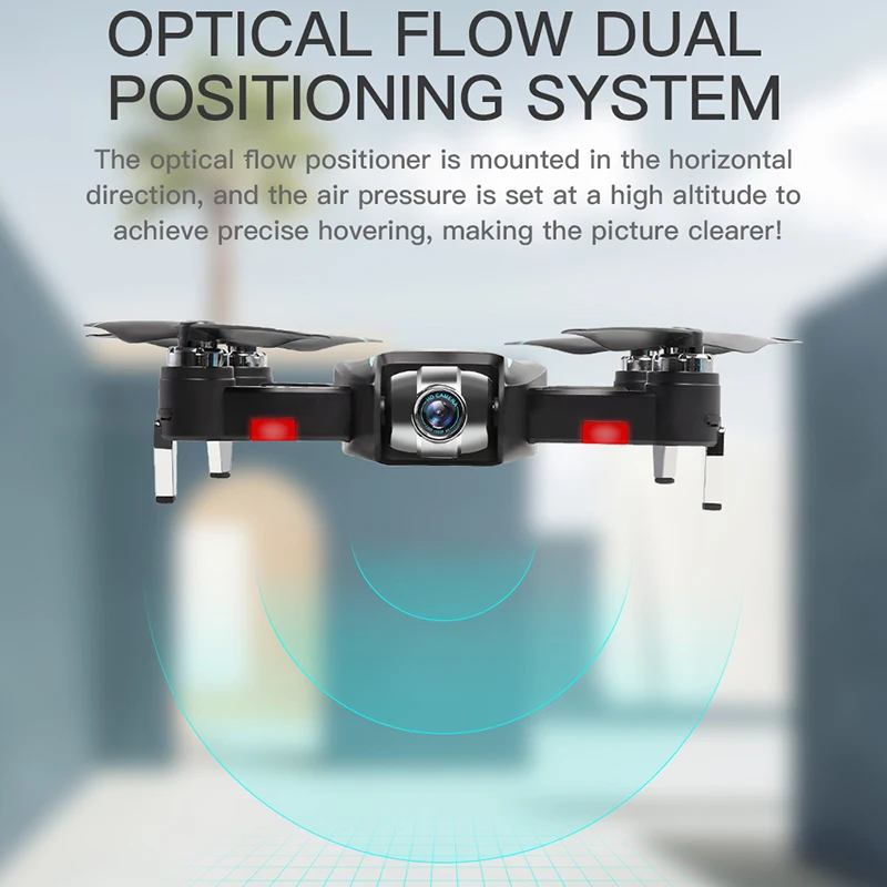 Дрон KEELEAD S17 4K Wi-Fi FPV оптическая Двойная камера дроны регулируемая широкоугольная