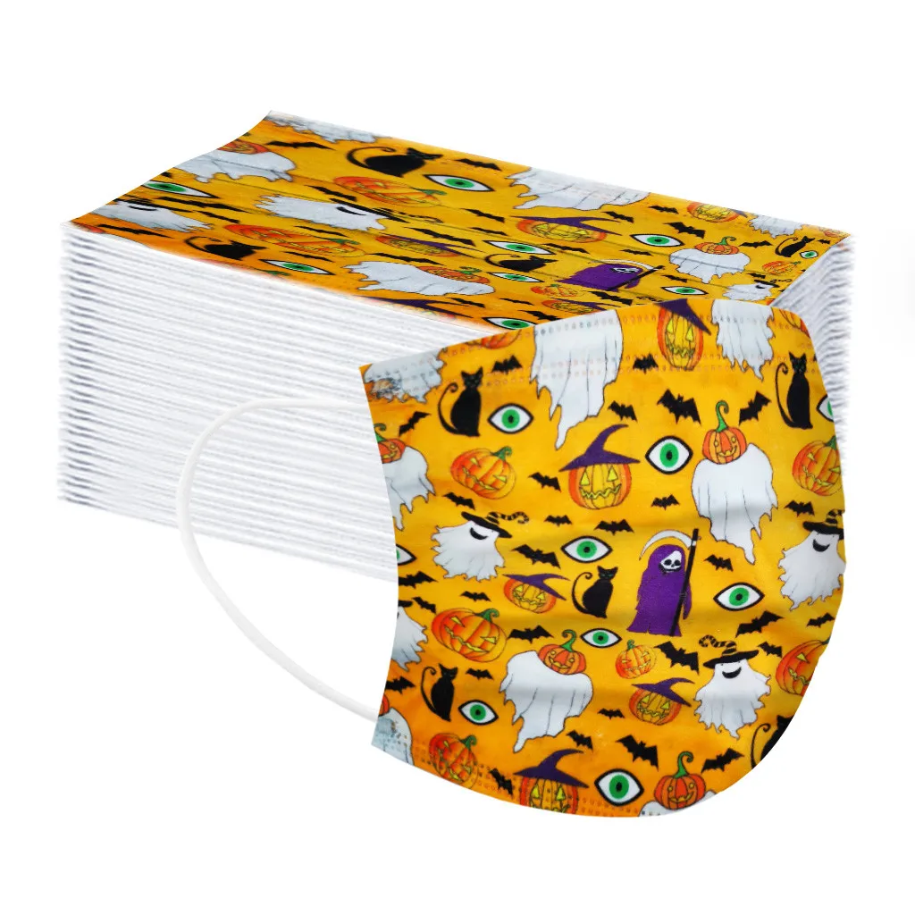 100 шт. одноразовые дышащие защитные маски для детей 3 слоя| |