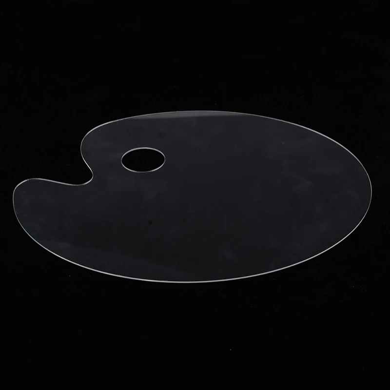 1 шт. прозрачная акриловая палитра для смешивания художественной краски |