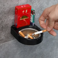 hanging cigarette ashtray storage rack bathroom wall stainless steel ashtray toilet storage cup cigarette ashtray tray holder