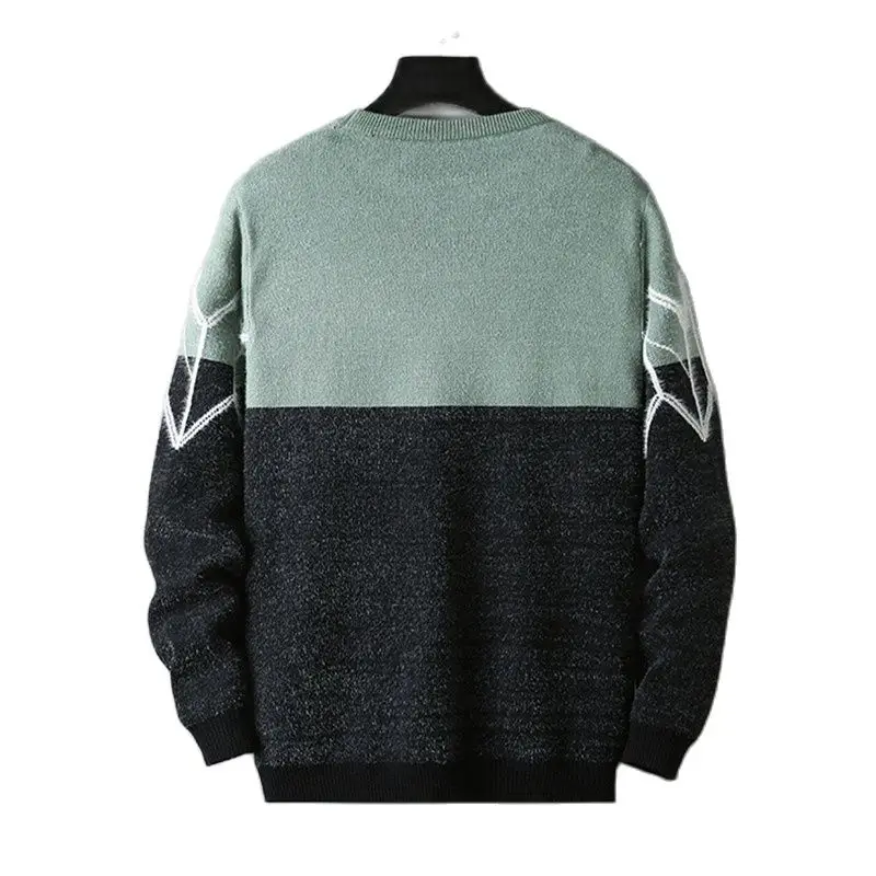 Новинка мужской свитер Лидер продаж осенний с воротником модная Удлиненная