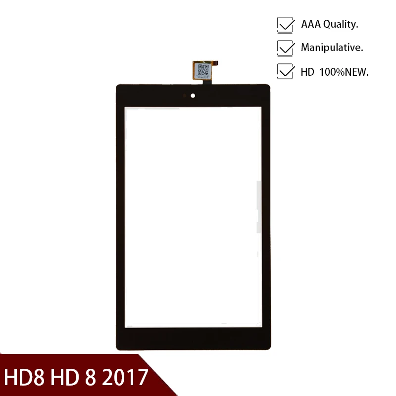 

Для Amazon Fire HD8 HD 8 2017 7-го поколения SX034QT сенсорный экран дигитайзер Замена Бесплатные инструменты