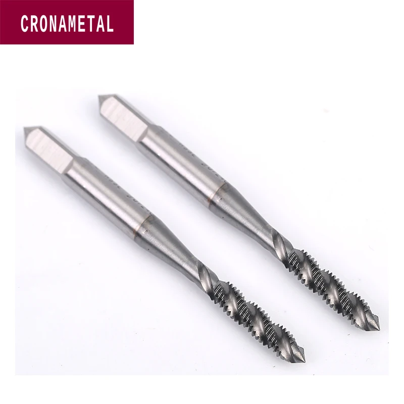 Спиральные канавки CRONAMETAL HSSE Метчик с резьбой TICN M2 M3 M5 M6 M7 M8 M9 M10 M12 M14 M16 M18 M20 |