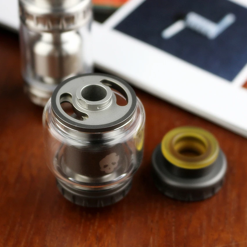 Dovpo Blotto RTA распылитель с 2/6 мл стеклянный пузырьковый/ULTEM пузырьковый бак 510 резьба 26 мм Диаметр Vape Танк против Dead Rabbit RTA