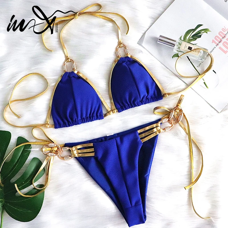 Женский раздельный купальник с эффектом пуш ап комплект микро