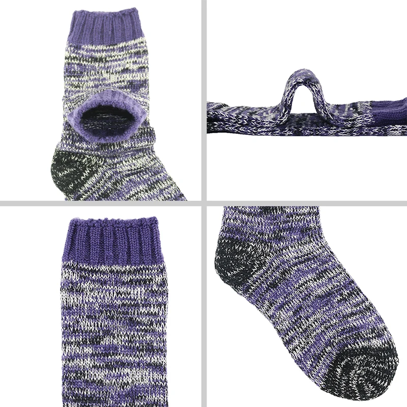 Носки женские зимние на осень и зиму 4 пары | Женская одежда