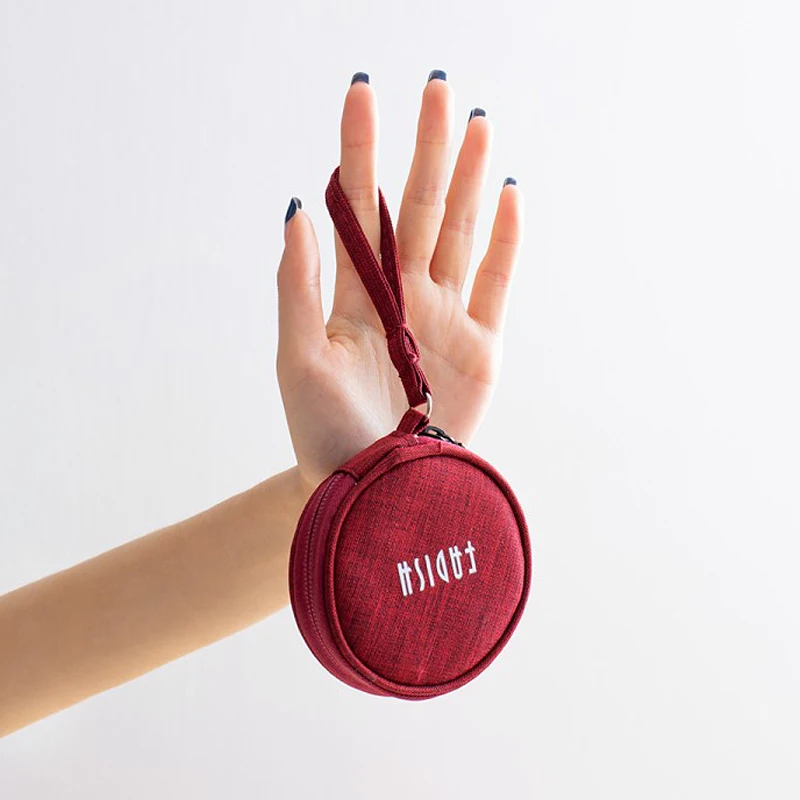 Портативная мини сумка для наушников кабелей карт памяти мелких предметов| |