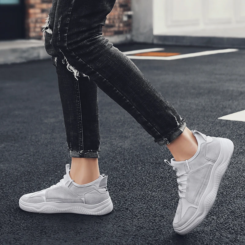 Мужская повседневная обувь из сетчатого материала Дышащая мужская модная на