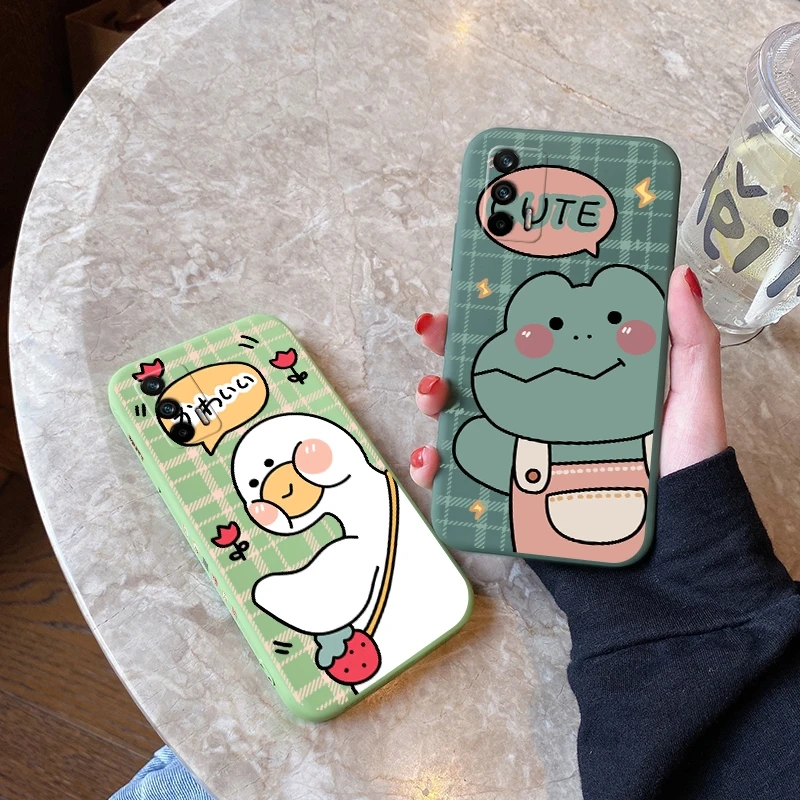 

For Realme GT 5G GT Neo GT Neo Flash Case with Nice luck animal pattern back cover Cartoon casing