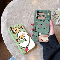 for realme gt 5g gt neo gt neo flash case with nice luck animal pattern back cover cartoon casing