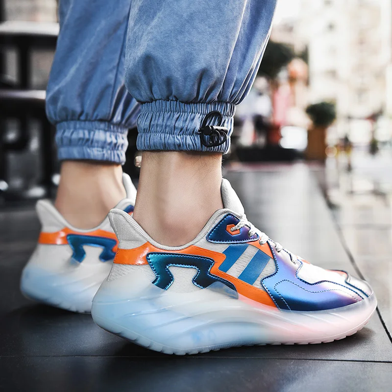 

New Men's Coconut Shoes Outdoor Sports Shoes Fashion Lightweight Men's Running Shoes Fashion Casual Shoes Lace-up Men's Shoes