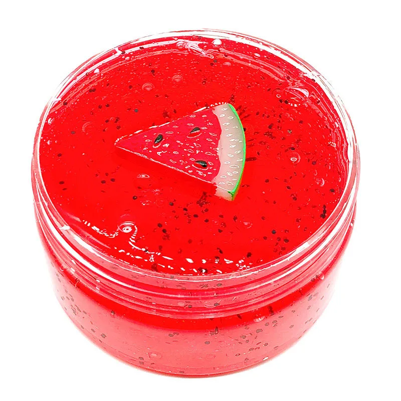 Network Network Afdswg Sticky Squishy Slime Crystal Mud Glaseado Lake Transparent Mud Decompression Toy Squishy's Squishies Toy Extrusion - Цвет: Network Network