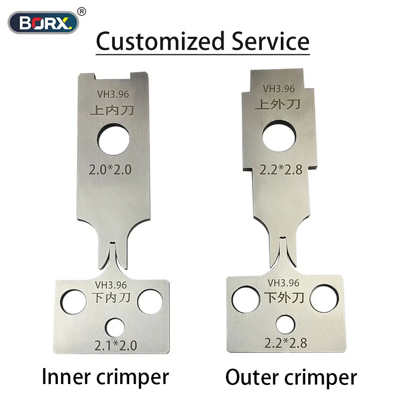 

Customized crimping blades die for terminal crimping machine