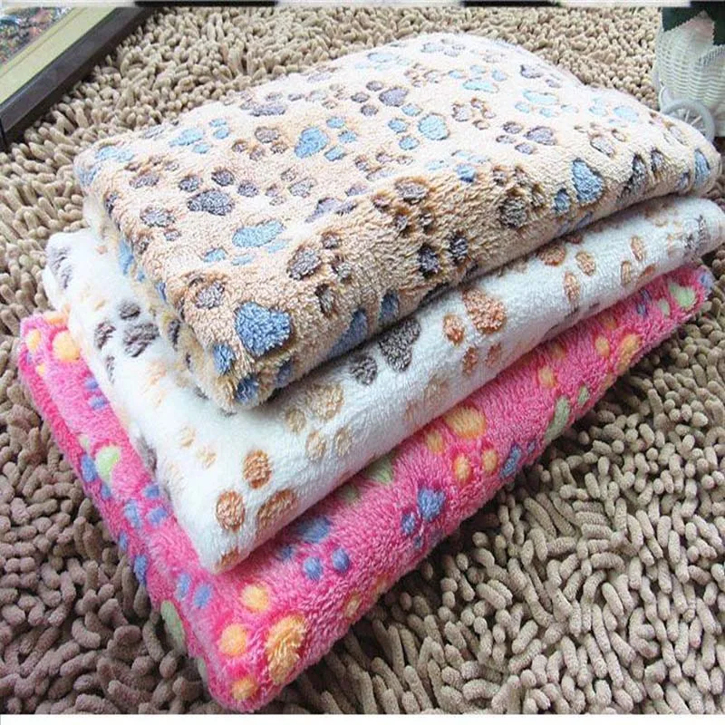 Одеяло для питомцев на четыре сезона товары утолщенный коврик из кораллового