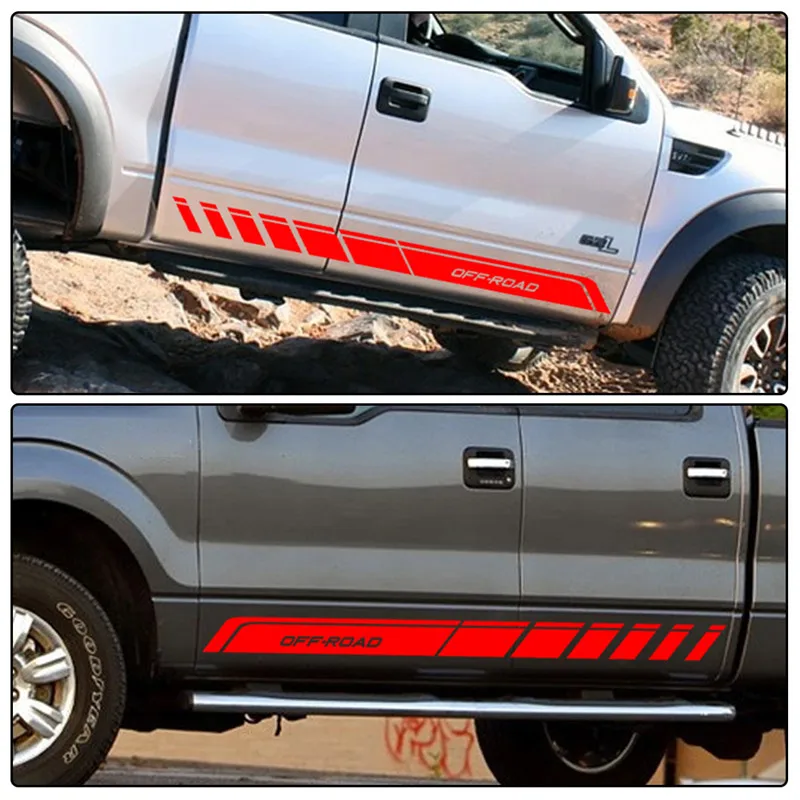 Наклейки для пикапа грузовика машины боковые полосы наклейки GMC SIERRA CANYON |
