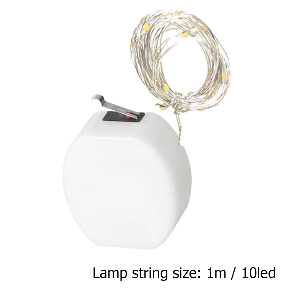 

LED String Lights Decorative Copper Wire Lamp Energy Saving Open Lid Induction Lamp Warm White Fairy Light for Valentine Day