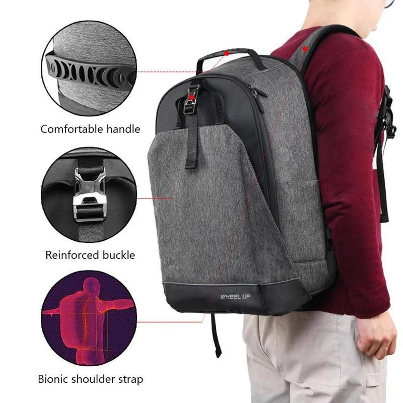 

Waterproof Bike Bag Cycling Bag Shoulder Bag Backseat Tail Bag Large Capacity Backpack Water Bag Bicycle Bike Rack Bag