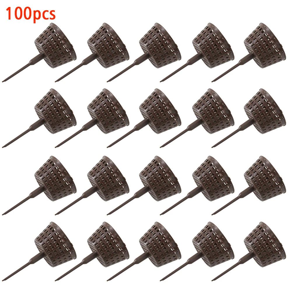 100 шт. удобрение для роста корзина чехол Садово-огородный суккуленты Портативный