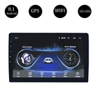 Автомобильный стереоприемник 10,1 дюйма, 2 Din, Android 8,1, HD сенсорный экран, GPS-навигация, Wi-Fi, Bluetooth, Mirror link, MP5, мультимедийный плеер