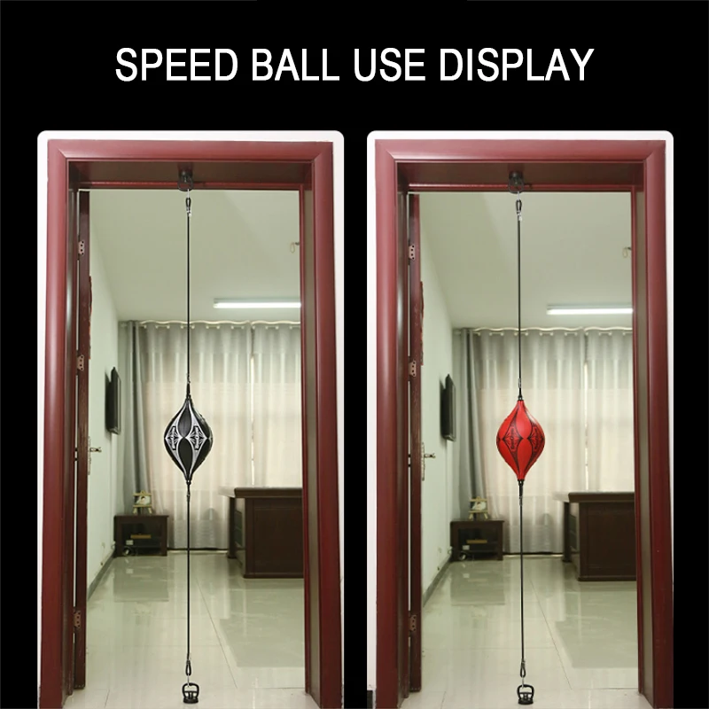 

Double End Boxing Speed Ball with Pump MMA Punchingball Adult Gym Training Speedball for Muay Dodge Sandbag Punching Bag