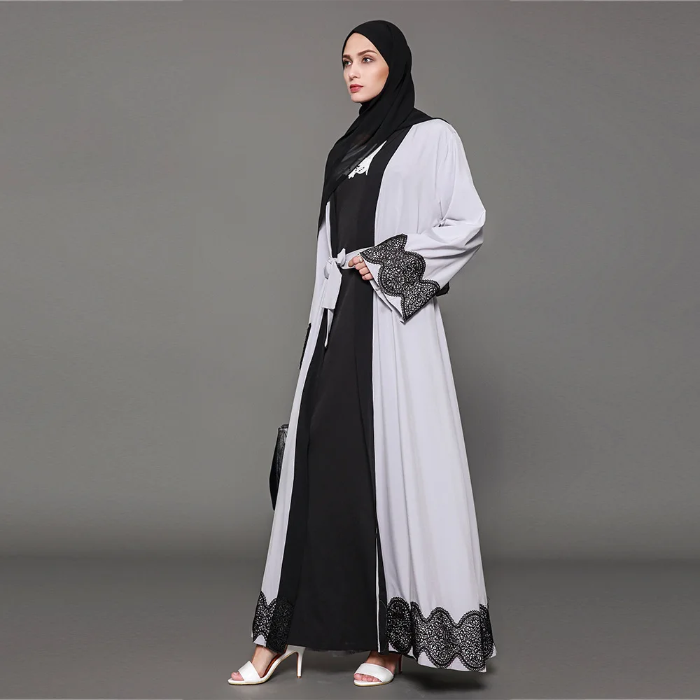 WEPBEL висячий длинный рукав макси длинное платье женское мусульманский абайя