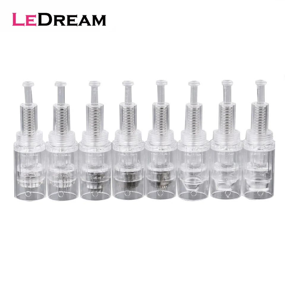 

5/10/30/50/100pcs 10mm Screw Tattoo Cartridges Microneedling Needles Microneedle Tip For MTS Derma Micro Nano Tattoo Needles