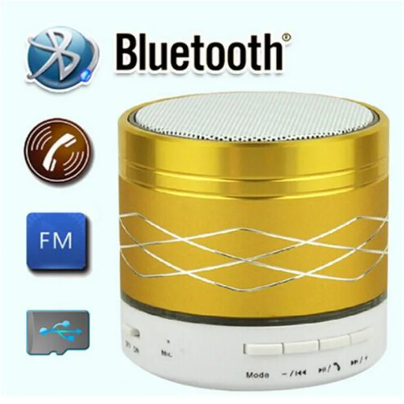 Свет Портативный мини s02u металла Беспроводной Bluetooth Динамик USB цифровой музыки