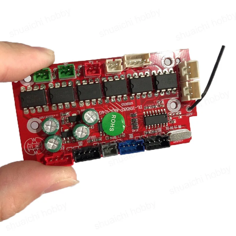 1pc RC Receiving Board for Huina 583 Alloy Model Loader Accessories Receiver Main PCB Used 7.4V Lipo Battery Receive Plate | Игрушки и