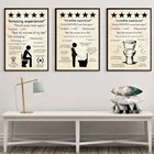 Настенная картина туалет с цитатами, плакатами и принтами