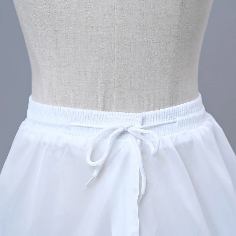 Бесплатная доставка Высокое качество Белый подъюбник кринолин нижняя юбка