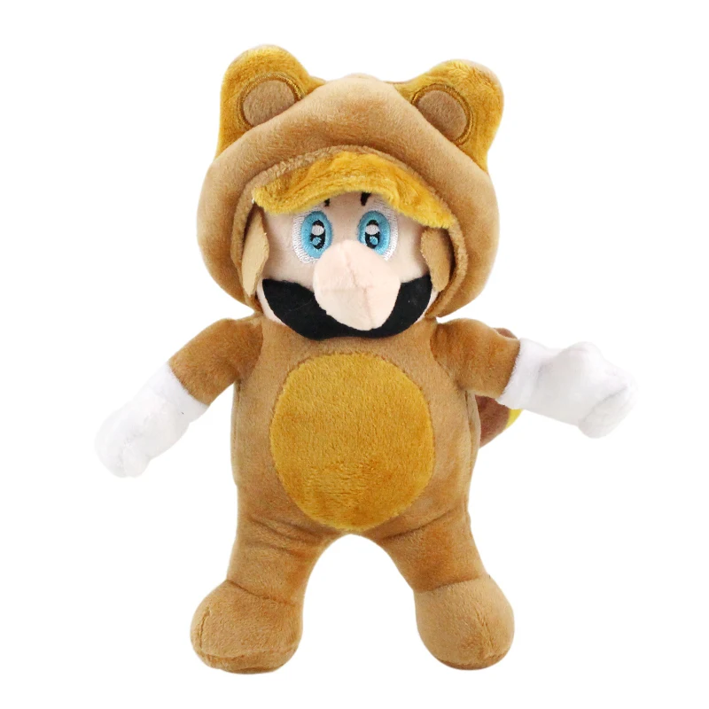 Супер Марио Йоши Гумба застенчивый парень Toadette Diddy Kong бомба Пиранья гриб Nabbit Koopa черепаха гусеница осьминог плюшевые игрушки - Цвет: 20CM Neko Cat