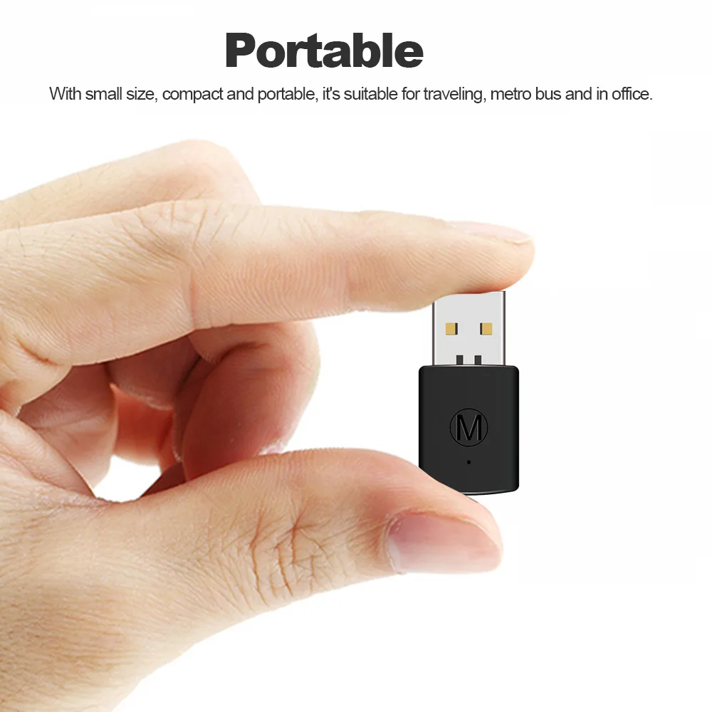 Bluetooth приемник беспроводная гарнитура адаптер для наушников с Micphone 4 0 usb USB ключ PS4