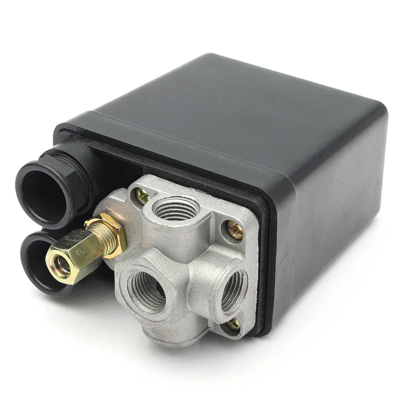 

Air Compressor Pressure Switch Control 175psi 1/4 BSP W/ Safety Valve Regulator