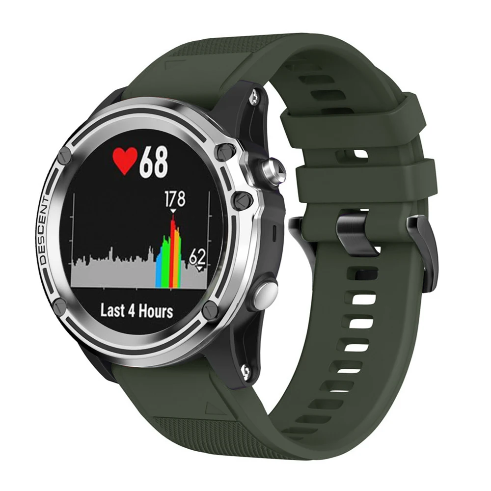 Смарт-ремешок для часов Garmin Fenix 3/3HR/5X/5X Plus силиконовые для фитнеса сменный наручный ремешок подходит для запястья 5,70-10,23 дюйма(145 мм-260 мм