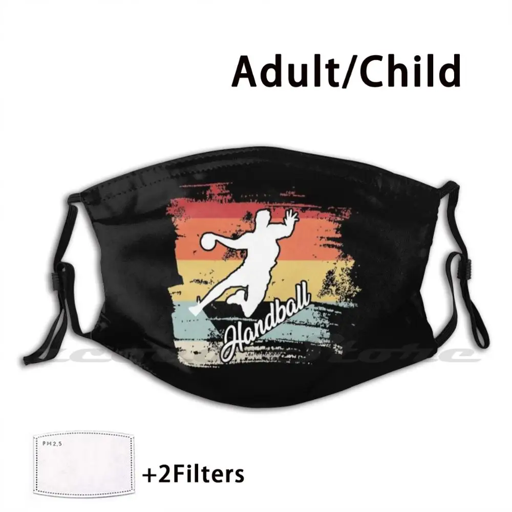 Винтажный Ретро стиль для игры в гандбол | Подарок игрока футболка моющийся