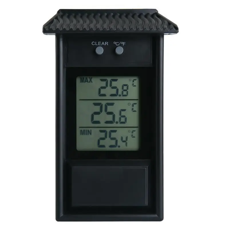 Digital Indoor/Outdoor Waterproof Thermometer for Garden GreenHouse Wall Max Min | Инструменты