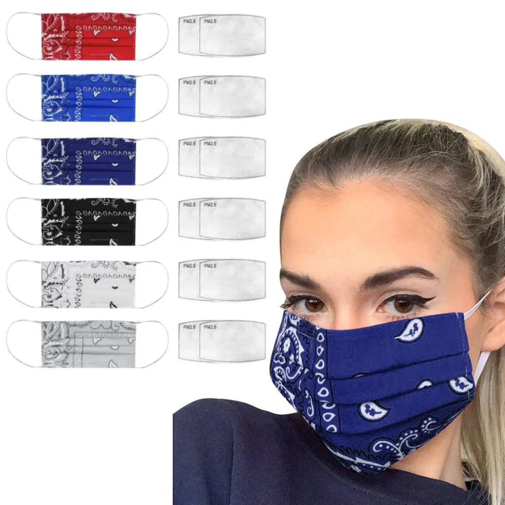 

Маска с этническим принтом для взрослых, бесшовная быстросохнущая сохраняющая тепло маска с 2 фильтрами, моющаяся дышащая маска