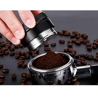 stainless steel coffee tamper 51mm58mm coffee distributor coffee powder hammer home coffee accessories