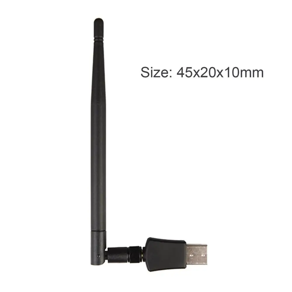 

Exquisitely Designed Durable Mini Wireless USB Adapter 300M Network Card USB2.0 WiFi Adapter With 2dbi Aerial for Desktop Laptop