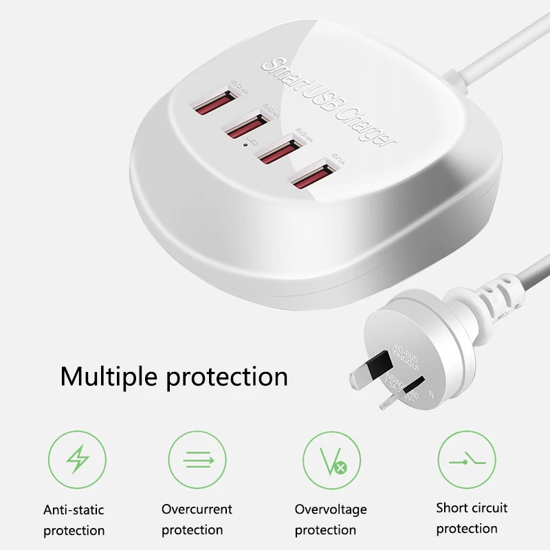 Зарядное устройство USB для телефонов и планшетов универсальное