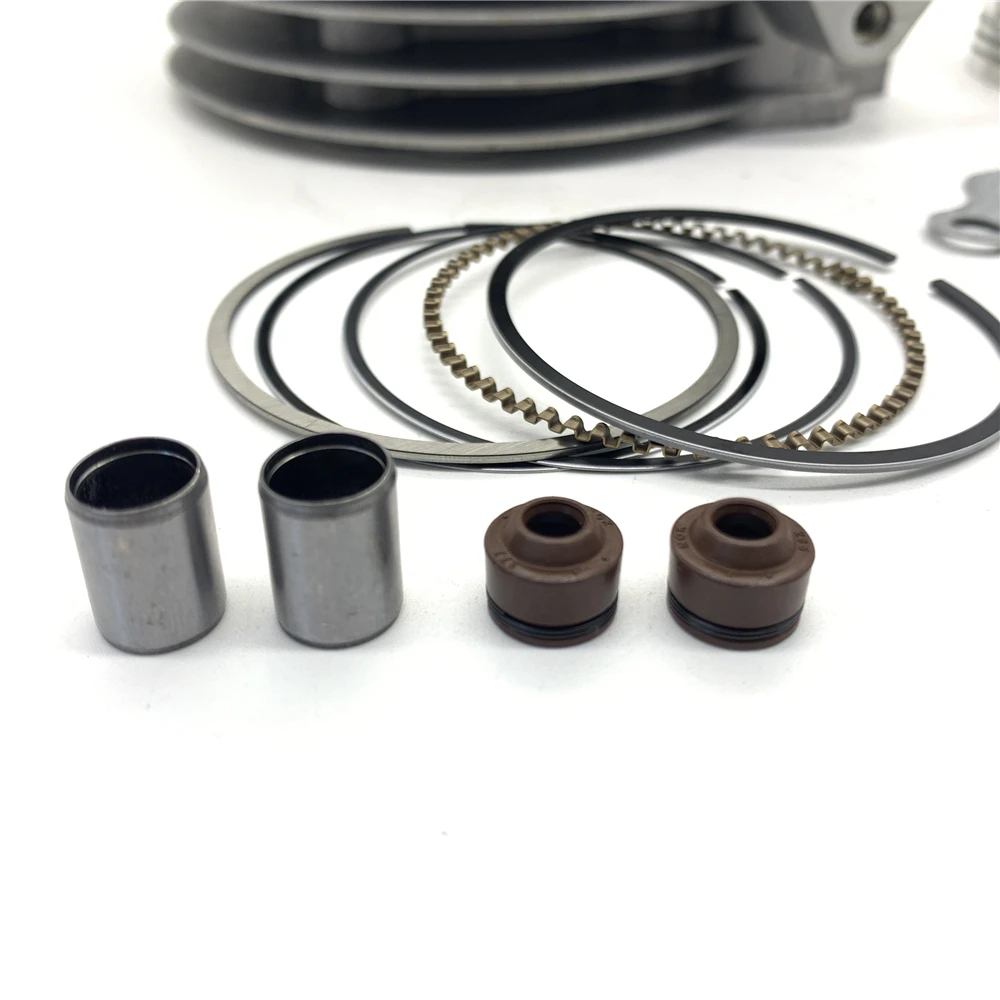 GY6150 цилиндр комплект 57,4 мм цилиндр комплект поршневых колец для 4 тактный скутер мопед ATV QUAD GY6 150 157QMJ 1P57QMJ
