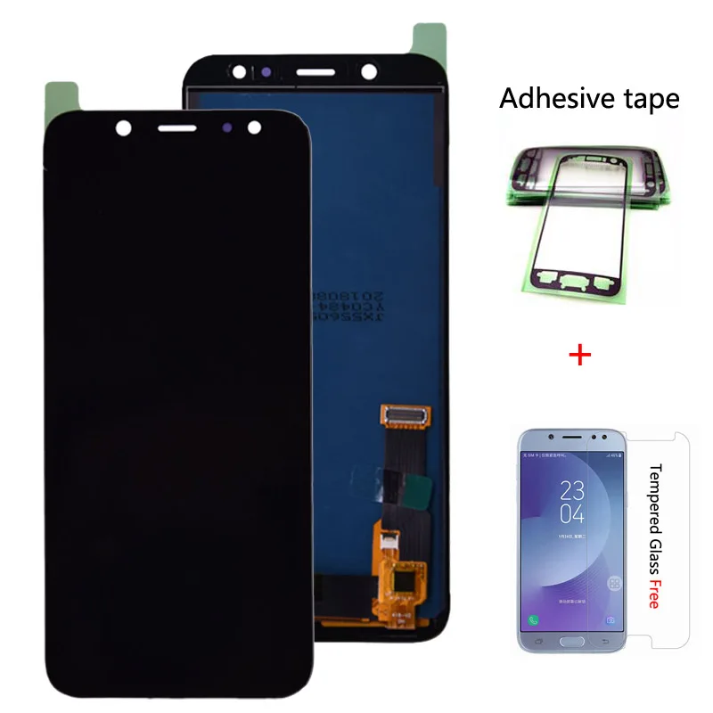 Для SAMSUNG Galaxy A6 2018 A600 ЖК дисплей кодирующий преобразователь сенсорного экрана в