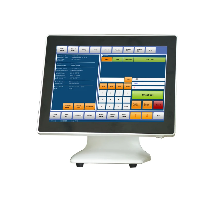 Кассовый аппарат POS system для розничных продавцов 15-дюймовый сенсорный экран machine и