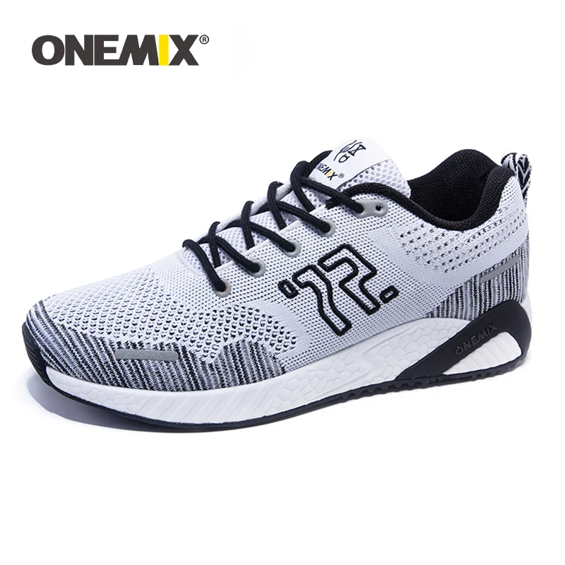 ONEMIX Men's Running Shoes Lightweight Breathable Original Unisex Sneakers Mesh Sport Boots Sneakers Yoga Shoes Free Shipping