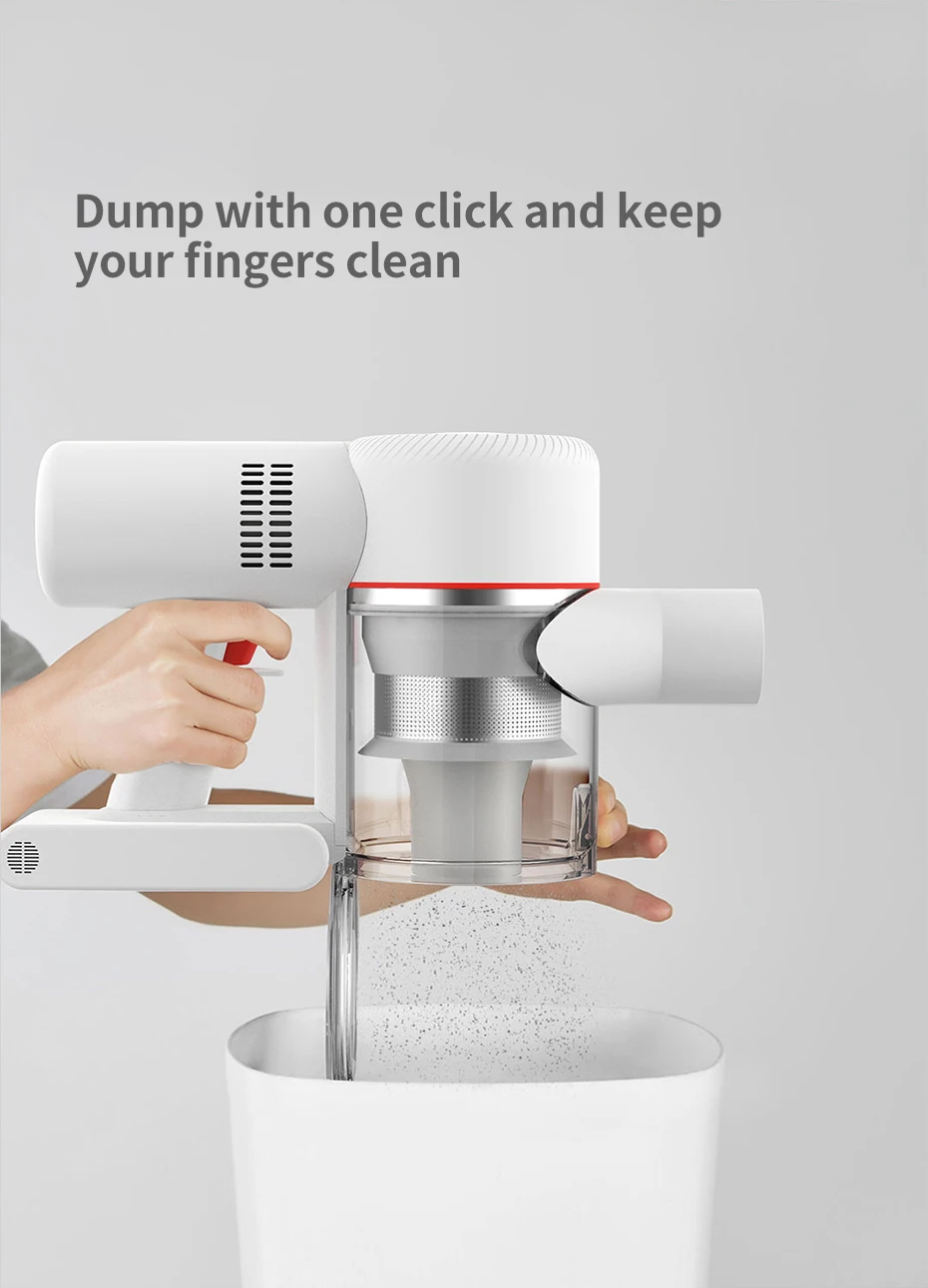 Пылесос Xiaomi Dreame V8 V9, ручной, беспроводной, циклон, беспроводная палка, очиститель для дома, автомобиля 18000Pa
