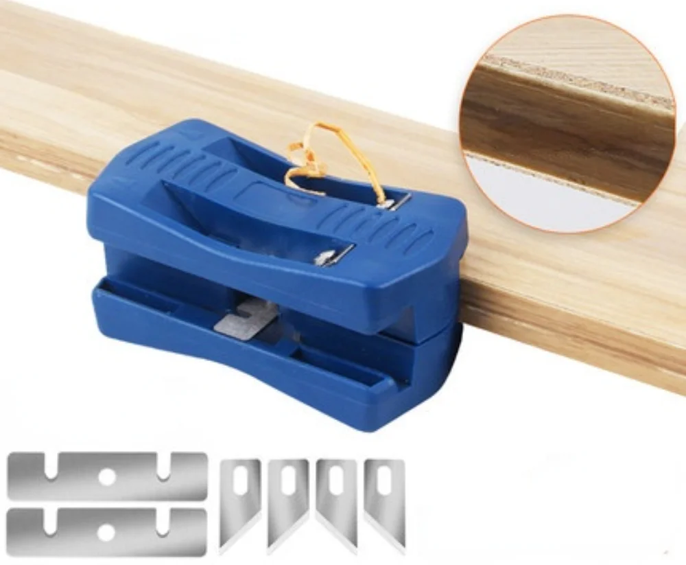 Manual Woodworking Trimming Tool / PVC Sheet Wood Edge Sealing Strip Cutting Straight Trimming