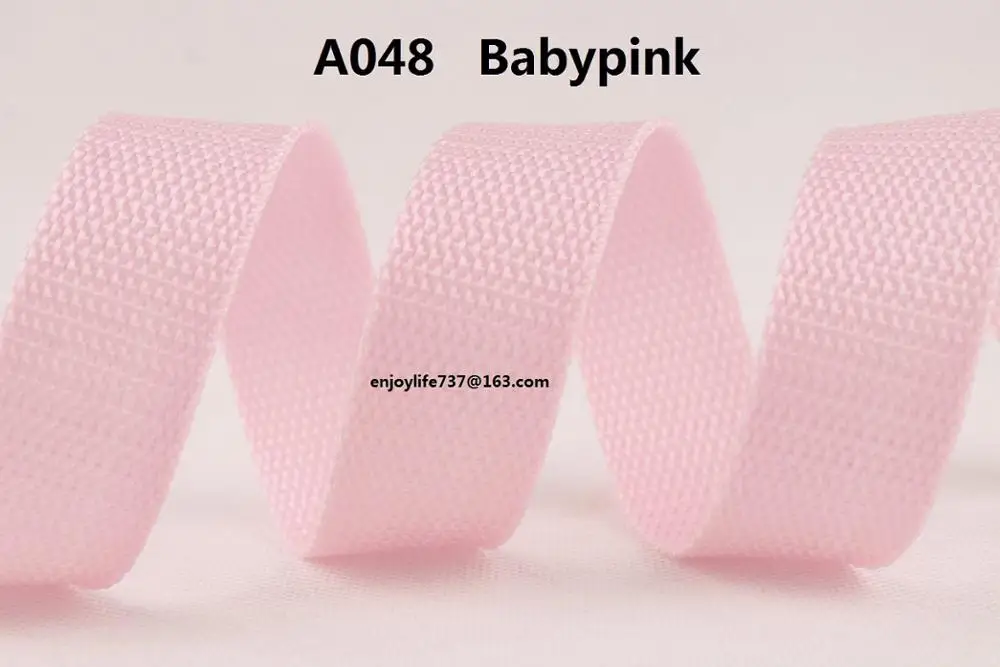 20/25/32/38/50 мм широкий pp лямки лента ремешок babypink хаки цвет морской волны темно цвета: красный и коричневый фиолетовый, серый, фиолетовый, пик зеленый части пояса - Цвет: A48 Babypink